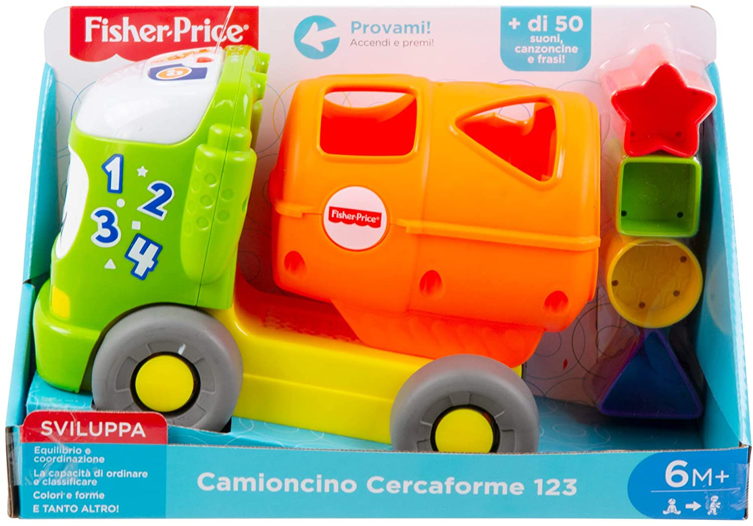CAMIONCINO CERCA FORME FISHER PRICE