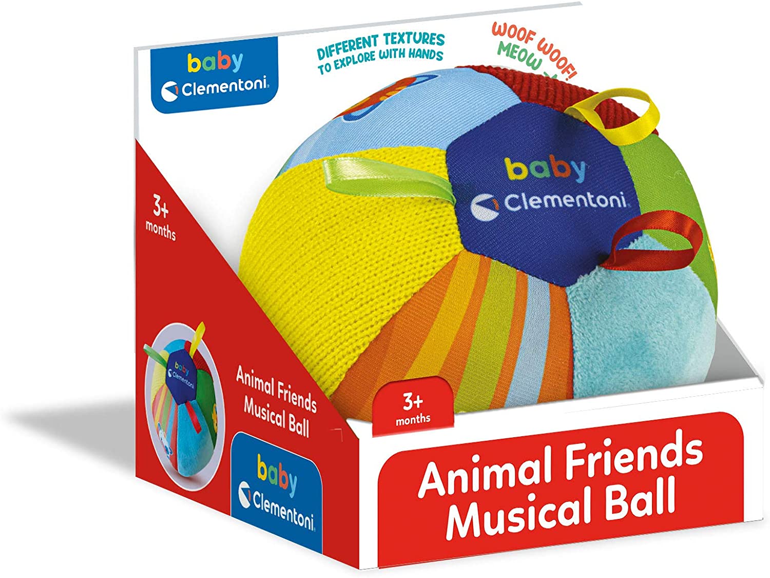 PALLA MUSICALE ANIMAL FRIENDS - BABY CLEMENTONI