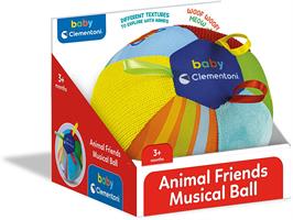 PALLA MUSICALE ANIMAL FRIENDS - BABY CLEMENTONI