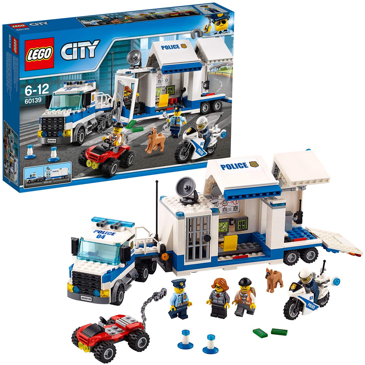 LEGO CITY CENTRO DI COMANDO MOBILE