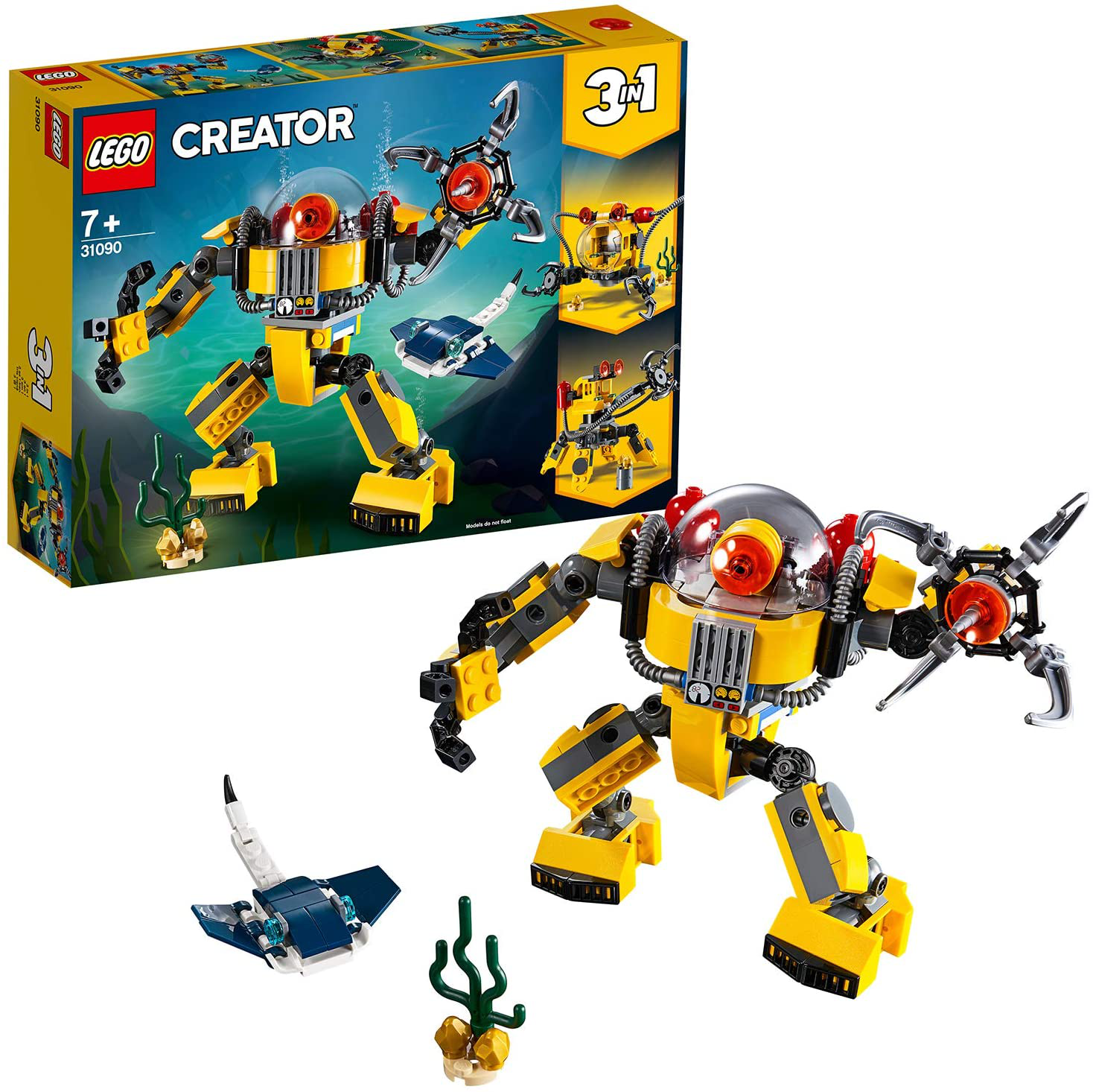 LEGO CREATOR ROBOT SOTTOMARINO
